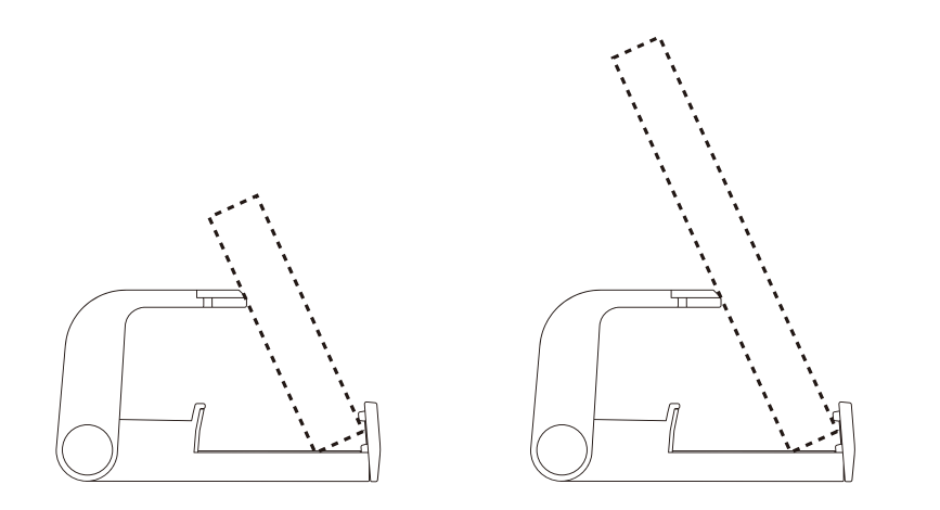 Fold the clip to use as a phone or tablet stand