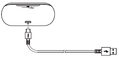 Connecting the Cloud Mix Buds charging case