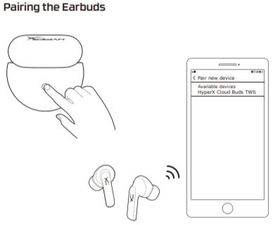 Pairing the Cloud Buds TWS