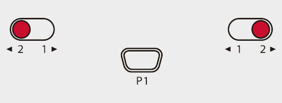 Move slider to position 2 to lock and reduce trigger motion