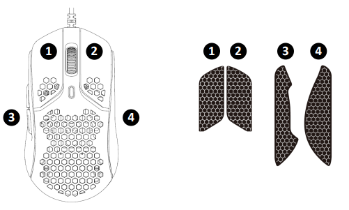Pulsefire Haste grip tape