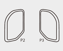 When LED is flashing rapidly, press either P2 or P3 to assign your selected button