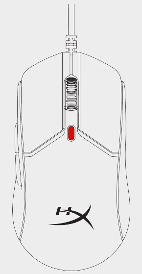 Pulsefire Haste 2 DPI button